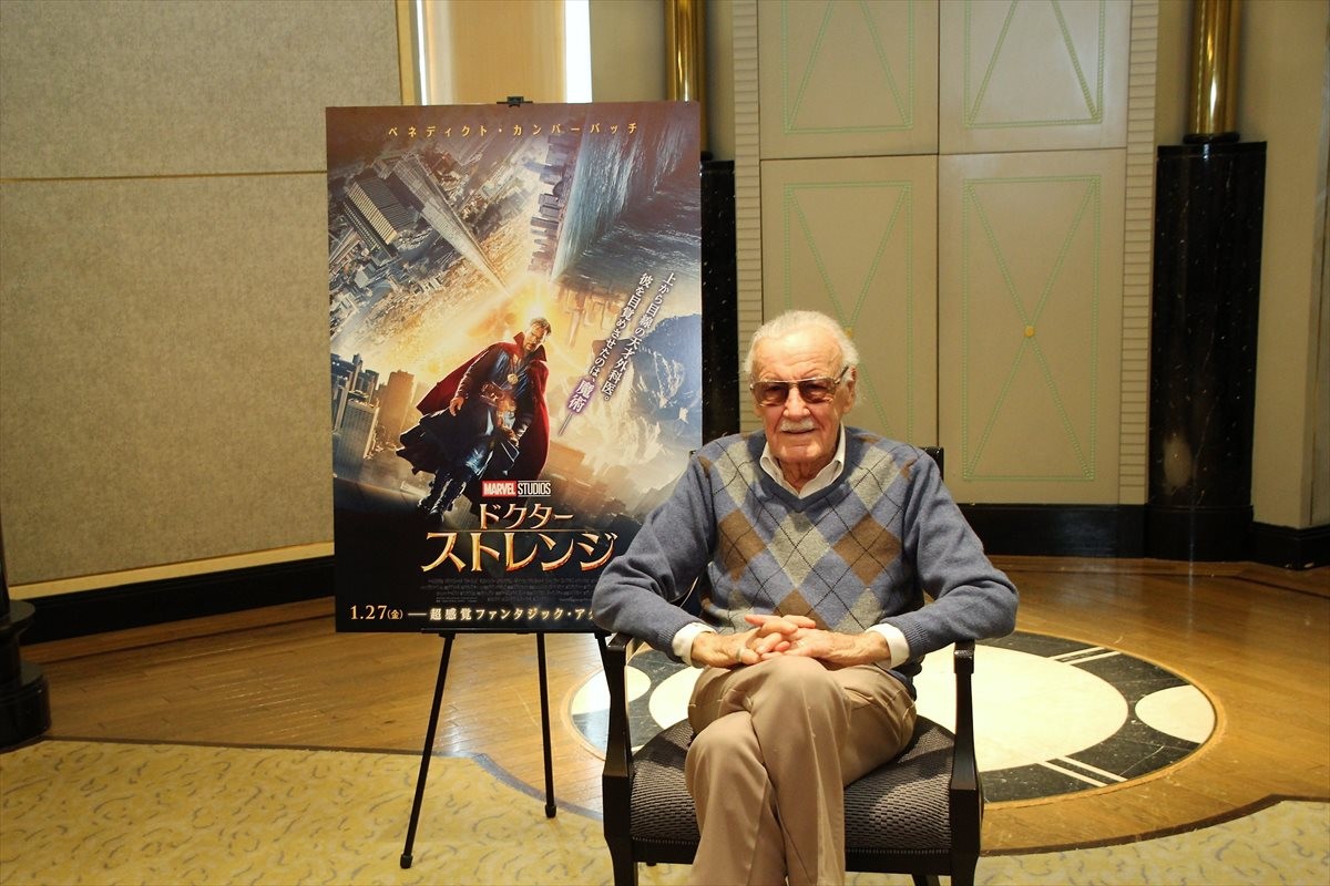 93歳の“マーベルの重鎮”スタン・リーが25年ぶり来日！創作の秘訣は「心から楽しむ」