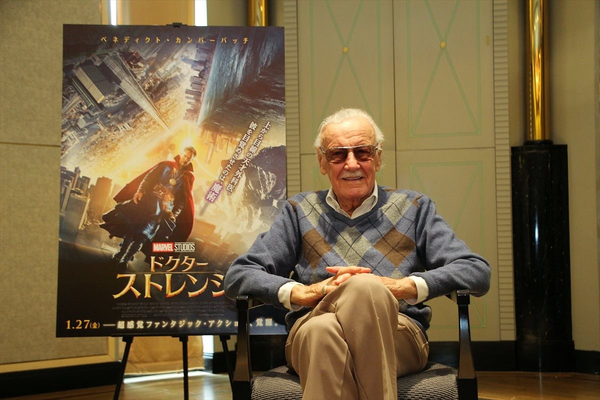 93歳の“マーベルの重鎮”スタン・リーが25年ぶり来日！創作の秘訣は「心から楽しむ」