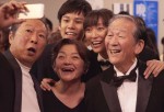 映画『オケ老人！』での自撮りショット