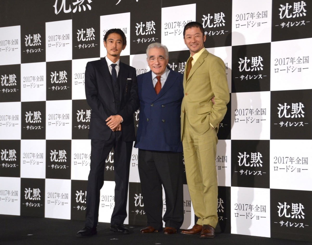 窪塚洋介＆浅野忠信、M・スコセッシ監督の変わらぬ情熱に感嘆！