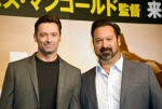 ヒュー・ジャックマンとジェームズ・マンゴールド監督。『LOGAN／ローガン』来日記者会見にて