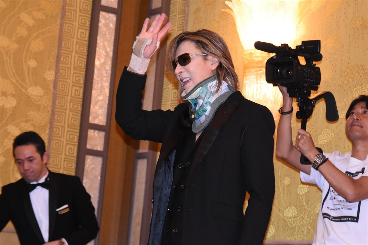 YOSHIKI、術後初の公の場に　7月のツアーは「絶対に感動的なステージにする」