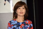 石野真子、『定年女子』完成試写会にて