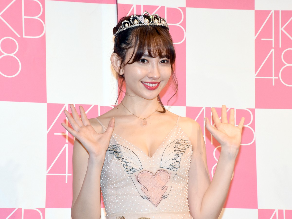 小嶋陽菜、AKB48卒業の実感はなし　今後の恋愛に「すごい楽しみ」