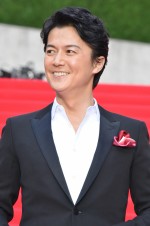 福山雅治、映画『三度目の殺人』完成披露試写会レッドカーペットに登場