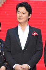 福山雅治、映画『三度目の殺人』完成披露試写会レッドカーペットに登場