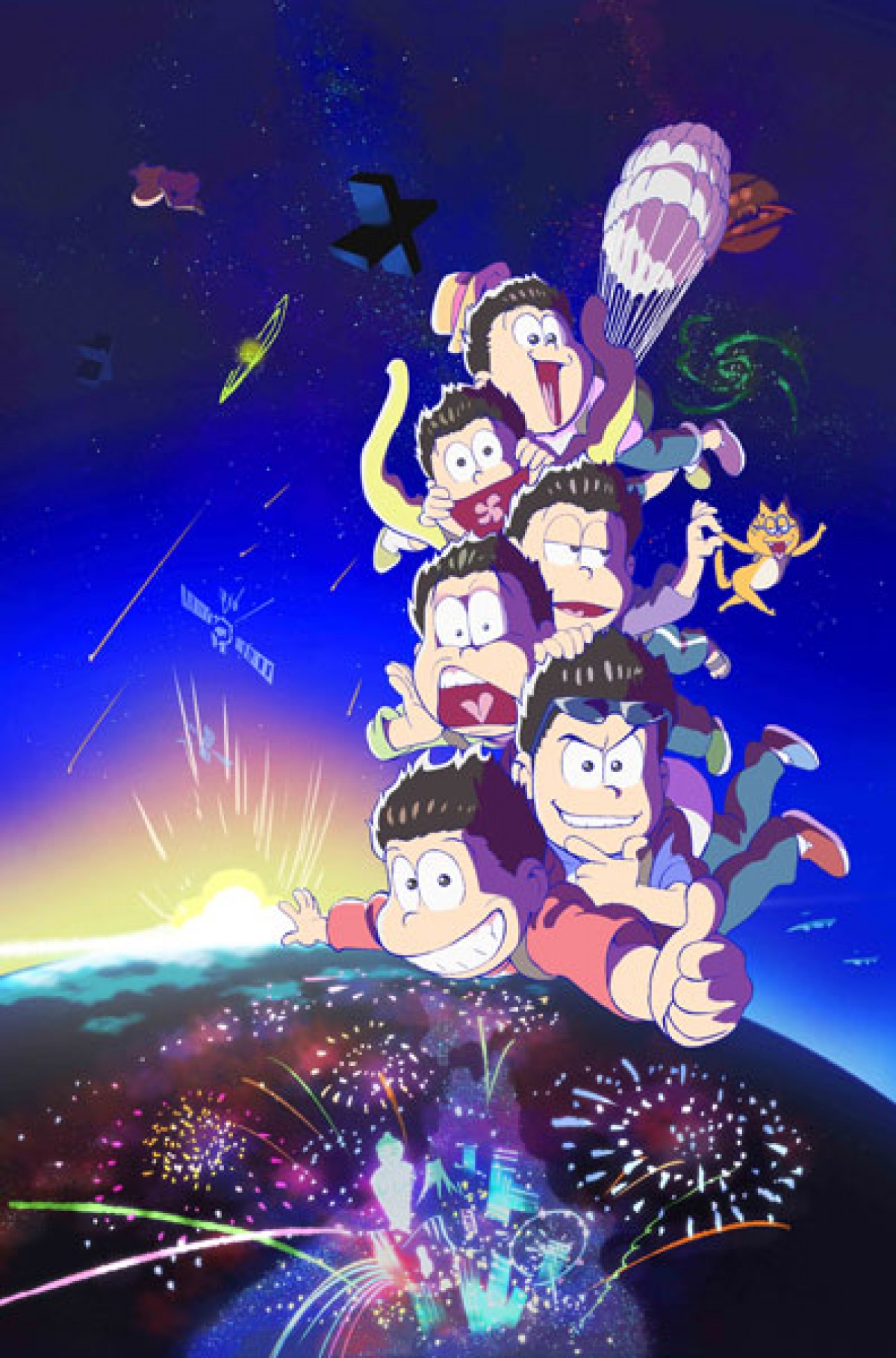 『おそ松さん』2期、EDは6兄弟とトータス松本ら66年生まれアーティストと夢のコラボ