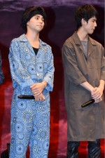 村上虹郎、『ナミヤ雑貨店の奇蹟』完成披露試写会に登壇