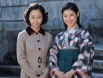 ドラマ『越路吹雪物語』に出演する瀧本美織と木南晴夏