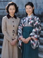 ドラマ『越路吹雪物語』に出演する瀧本美織と木南晴夏