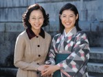 ドラマ『越路吹雪物語』に出演する瀧本美織と木南晴夏