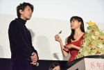 映画『8年越しの花嫁　奇跡の実話』初日舞台挨拶に出席した