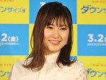 映画『ダウンサイズ』公開直前イベントに登壇した村上佳菜子