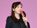 テレビ東京・森本智子アナウンサー、「テレビ東京・BSジャパン4月編成説明会」に登場