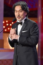 最優秀助演男優賞を受賞した役所広司