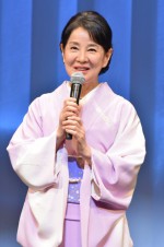 吉永小百合、映画『北の桜守』完成披露試写会舞台挨拶に登壇