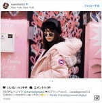 小嶋陽菜、ニューヨークの街角でたたずむ姿が圧巻のインスタ映え　※「小嶋陽菜」インスタグラム