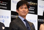 織田裕二、『連続ドラマW監査役 野崎修平』完成披露試写会に登壇