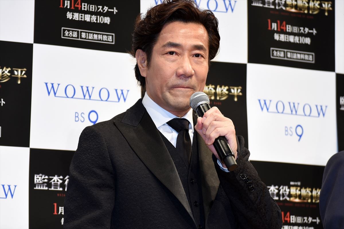 織田裕二、ベテランキャストとの共演に「どんどん顔面崩壊していきます」