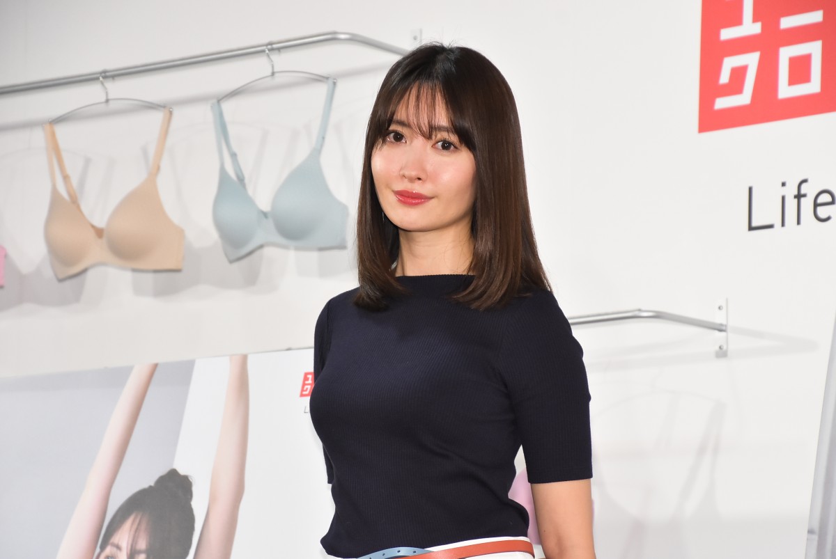 小嶋陽菜、ユニクロブラCMは「大人な気持ちで」　“結婚ジンクス”にも期待