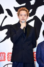 ドラマ25『宮本から君へ』記者会見に登壇した池松壮亮