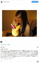 カズニョロさんにポージングを教えてもらったらしい　※「佐野ひなこ」インスタグラム