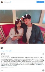 カズニョロさんにポージングを教えてもらったらしい　※「佐野ひなこ」インスタグラム