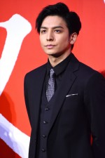 映画『友罪』完成披露試写会に登場した生田斗真