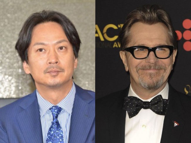 椎名桔平、ゲイリー・オールドマンの2ショット披露