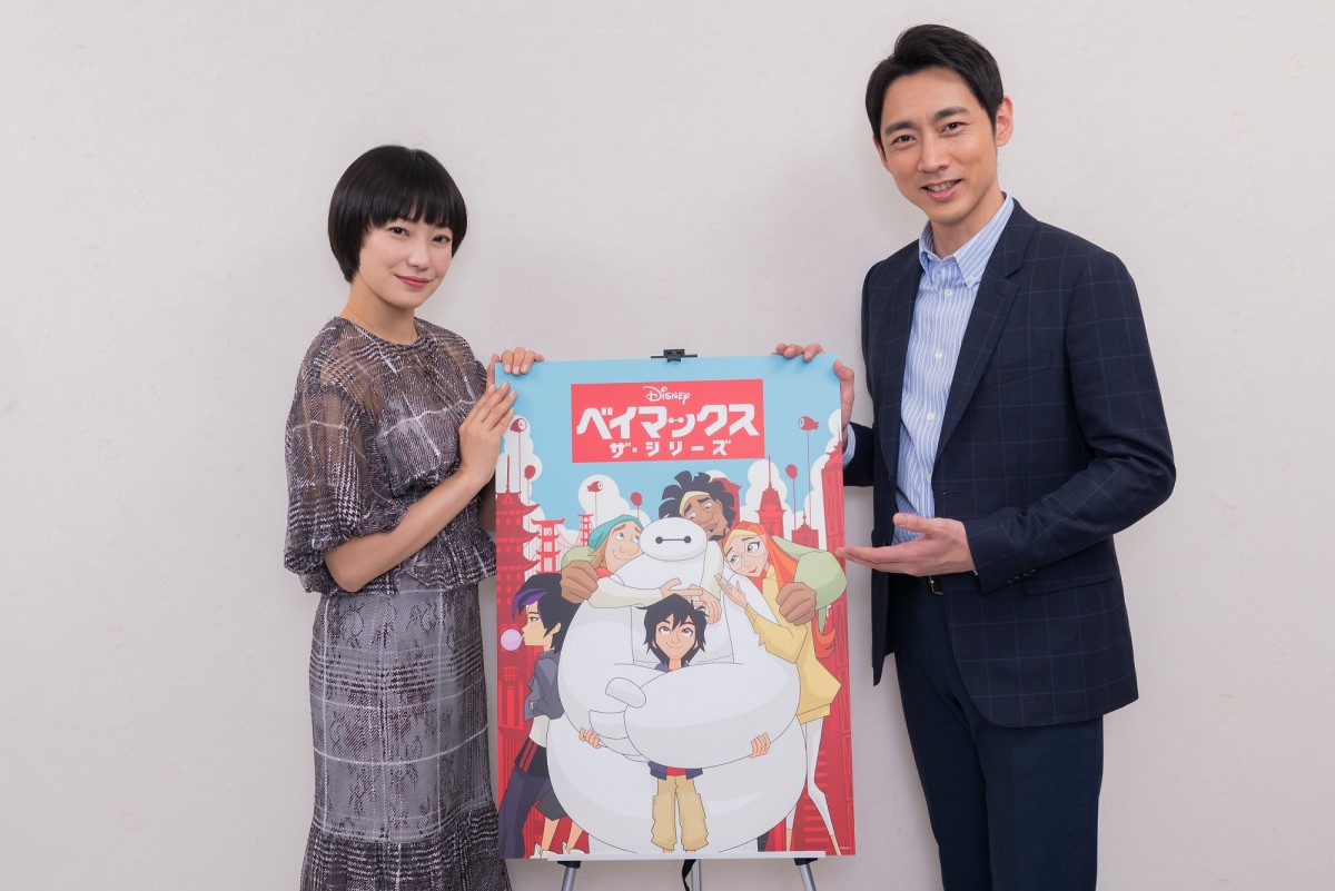 菅野美穂＆小泉孝太郎、声優続投　TVアニメ『ベイマックス』出演