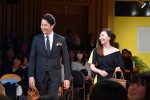 『ママレード・ボーイ』完成披露試写会にて、谷原章介、中山美穂