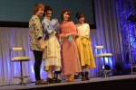 （左から）林勇、釘宮理恵、内田真礼、小澤亜李