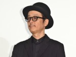 映画『万引き家族』公開記念舞台挨拶に出席したリリー・フランキー