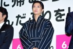 『家に帰ると妻が必ず死んだふりをしています。』完成披露試写会に登壇した榮倉奈々