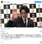 川村壱馬の秘密を暴露する鈴木伸之　※『PRINCE OF LEGEND』公式インスタグラム