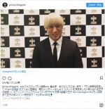 佐野玲於の秘密を暴露する関口メンディー　※『PRINCE OF LEGEND』公式インスタグラム