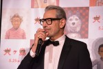 映画『犬ヶ島』来日記念舞台挨拶に登壇したジェフ・ゴールドブラム