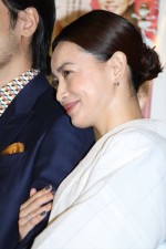 ドラマ『バカボンのパパよりバカなパパ』試写会に出席した長谷川京子