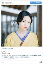 白木リンを演じる二階堂ふみ ※ドラマ『この世界の片隅に』インスタグラム