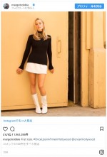 シャロン・テート役姿を公開したマーゴット・ロビー　※「マーゴット・ロビー」インスタグラム