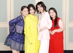 『SUNNY 強い気持ち・強い愛』に出演する（左から）山本舞香、広瀬すず、池田エライザ、富田望生