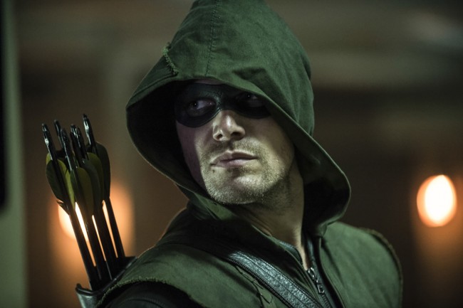 『ARROW／アロー』でタイトルロールを演じるスティーヴン・アメル(※『ARROW／アロー』シーズン3場面写真）