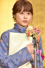 「第26回橋田賞授賞式」に出席した有村架純