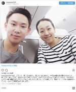 急逝したデニス・テンさんと　※「浅田真央」インスタグラム