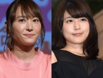 （左から）新垣結衣、有村架純