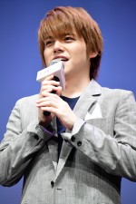 劇場アニメ『君の膵臓をたべたい』完成披露試写会に出席した内田雄馬