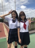 （左から）片瀬那奈、川口春奈