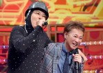 （左から）『UTAGE！』に出演した石橋貴明＆中居正広