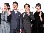 【写真】岡田准一らが登壇した『来る』製作報告会の様子