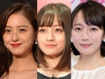 （左から）佐々木希、橋本環奈、吉岡里帆